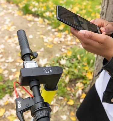 Scan to Unlock a Trekk Ride