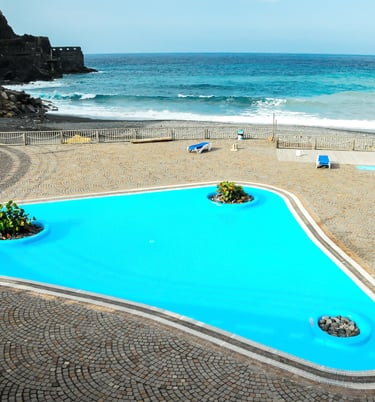 Piscinas en Vallehermoso