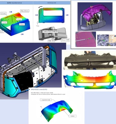 Custom PDCPD R&D and design services for industrial parts