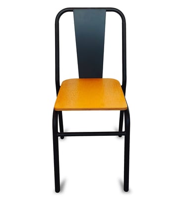 silla de metal