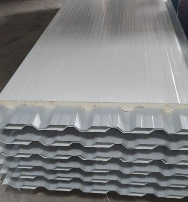 PUF Roofing Panel  - Vertical Lapping