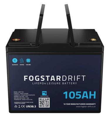 Fogstar Drift Campervan Lithium battery install