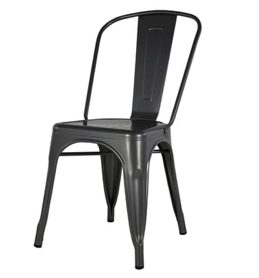 silla de metal tolix