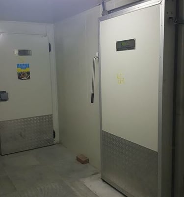 Sliding Door Cold Room