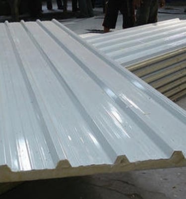 PUF Insulated Roofing Panels