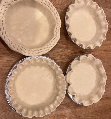 6 inch pie crust