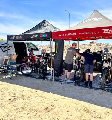 bivouac competition rally tunisie