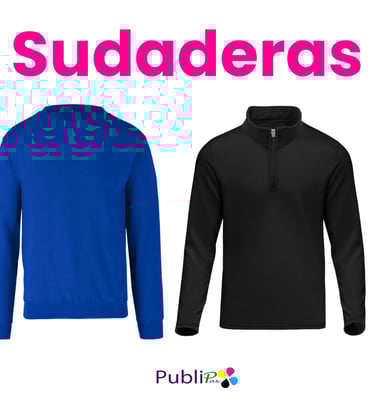 sudaderas de colores y modelos variados