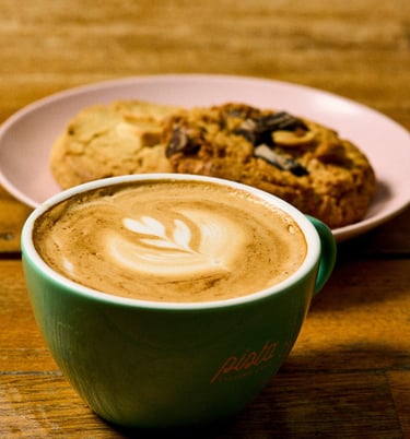 Cappuccino et cookies