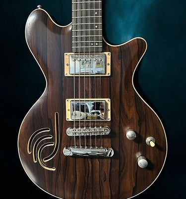 Ziricote semi acoustic - Timber Soul