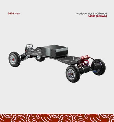 Acedeck Nyx Z3 653Wh rear side view