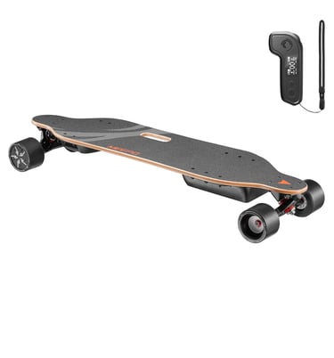 Meepo V3S oblique side view plus remote