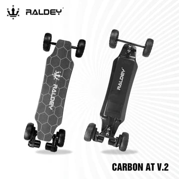 Raldey Carbon AT V2 oblique top and bottom view