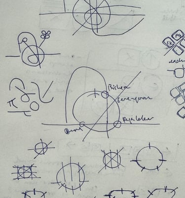 early sketches of the new mrt system map