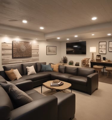 Bright living room with modern inventory