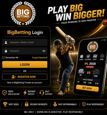 BigBetting Login