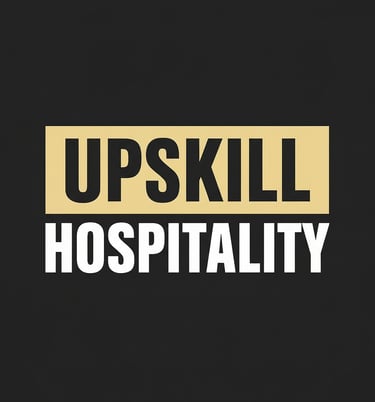 Upskill Hospitality LOGO for culinary courses in Dubai. Food Safety & Hygiene / HACCP Training