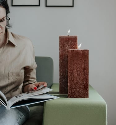 High end product photography in Eindhoven. Bauhaus candles made in Netherlands