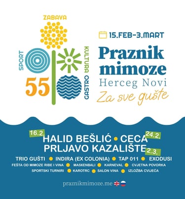 mimoze fetival herceg novi