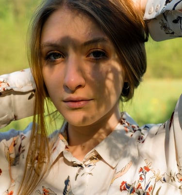 modella fotografia Varese boho