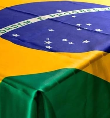 Bandeira do Brasil 150cm x 95cm Com Espaço para Haste Copa do Mundo
