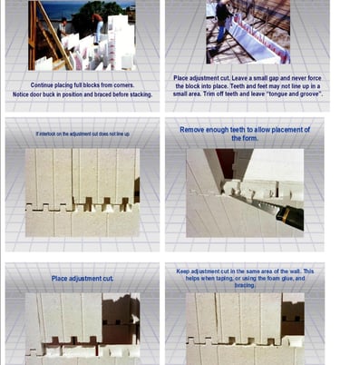 insulated concrete forms installation guide