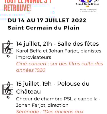 14 et 15 juillet de la première édition