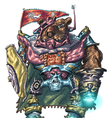 Lt Cyborg Bear Prophet