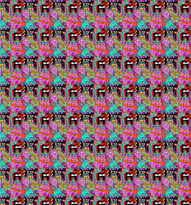 TV Set Pattern 9