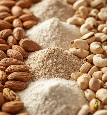 Gluten-free flours