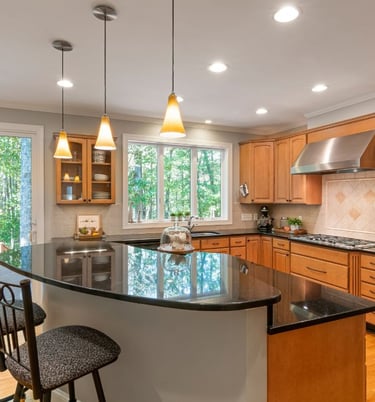 Picture of a clean kitchen