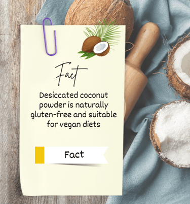 higher coconut powder