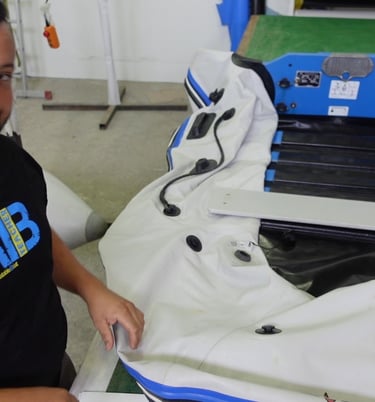 Zodiac de la marca zomm neumatica desmontable