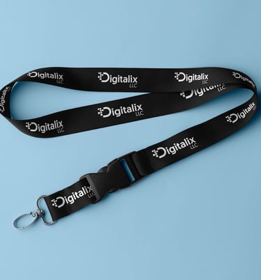 Imagen de personalización de un lanyard