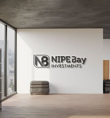 Imagen de una pared con el logo de la empresa en el recibidor