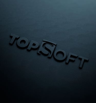 Imagen de un mock up de un logotipo a relieve.