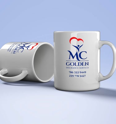 Jarras personalizadas con logo MC Golden
