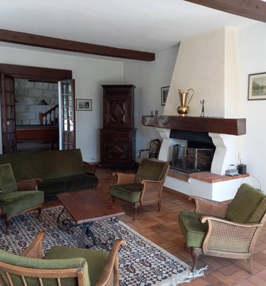 Frankrijk Zuid West Huis te koop Nieuw Aquitaine Gironde Verblijf Woonkamer Eetkamer3