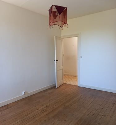 Frankrijk -Sud-Ouest- Nouvelle-Aquitaine -Gironde eerste verdieping - Chalet - Slaapkamer 1-1