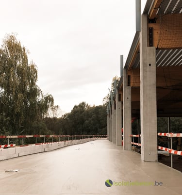 Hellingsbeton, schuimbeton nieuwbouw