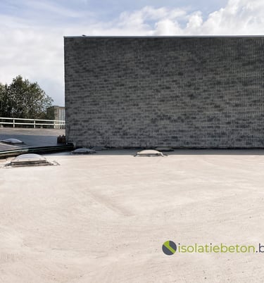 Hellingsbeton, schuimbeton renovatie