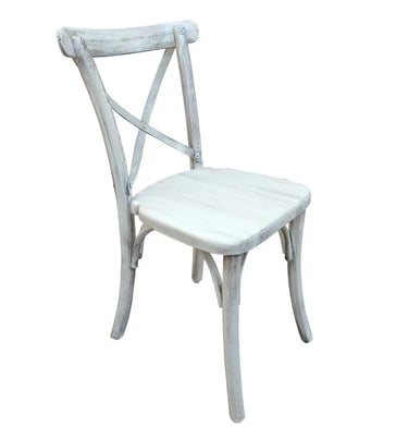 silla blanca