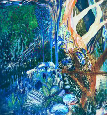 contemporary landscape painting