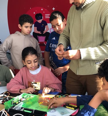 stages vacances de robotiques à casablanca 2024