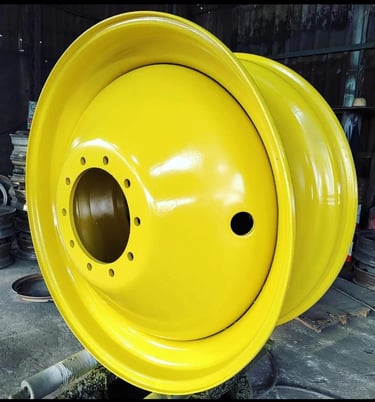 Rodas para tratores e colheitadeira