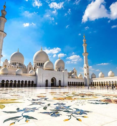 Sheikh Zayed Grand Mosque, Abu Dhabi, United Arab Emirates. 2020. 17400sqm