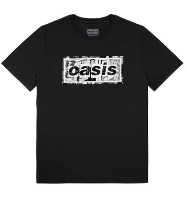 Oasis Live '25 Tour T Shirt Black