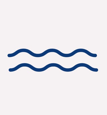 Lake size icon.