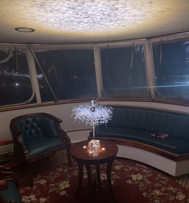 lighting will enhance the looks of your yacht