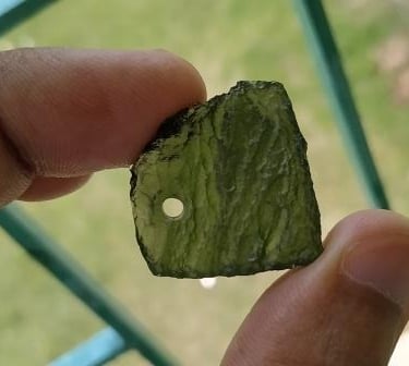 moldavite crystal